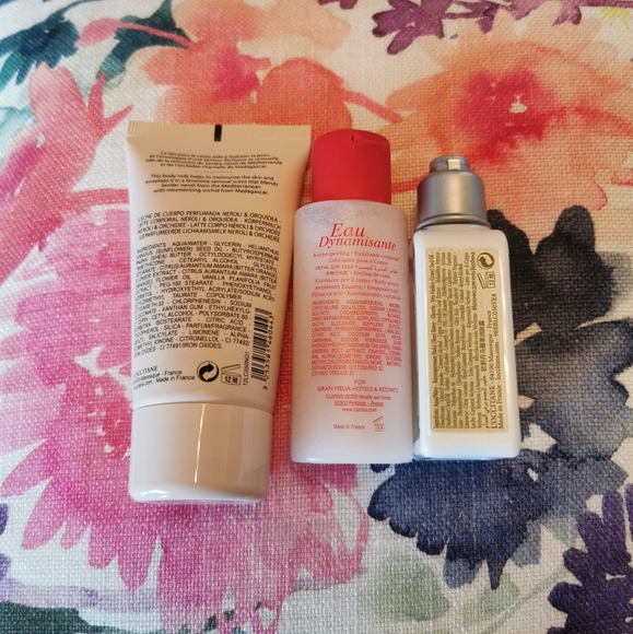 Free* l'occitane and clarin bath set - Picture 2 of 2
